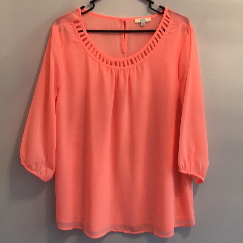 Neon Melon Blouse